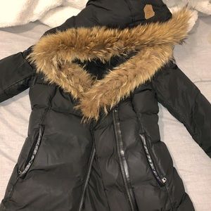 Black Mackage Winter Coat.